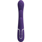Pretty Love Shania Triple Rabbit Vibrador Multifuncional Roxo