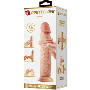 Pretty Love - Keon Dildo Realista 21 cm Carne