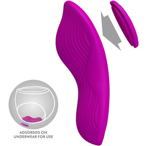 Pretty Love - Estimulador de Clitóris Romario Lay-On Controle Remoto Rosa