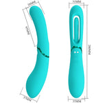 Romance Vibrador Lexie G-spot 7 Vibrações Azul