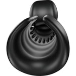 Snail Vibe Evo para Ele Masturbador Masculino Slide N'roll Preto