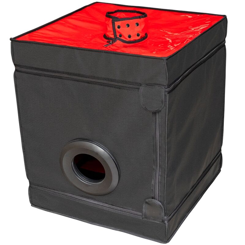 Secret Dome - Kink Club Cabina Bukkake Preto e Vermelho