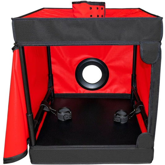 Secret Dome - Kink Club Cabina Bukkake Preto e Vermelho