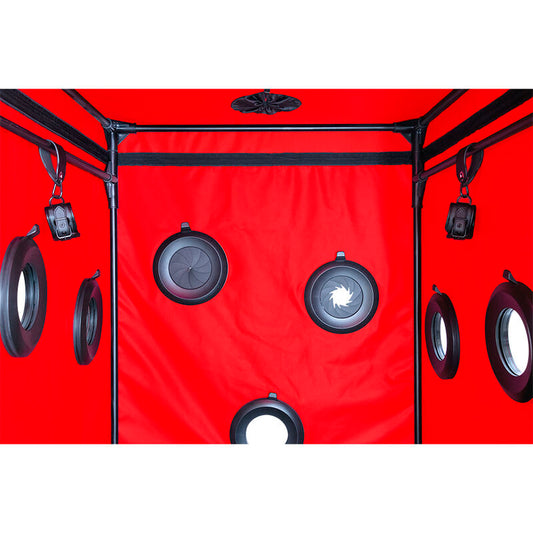 Secret Dome - Escândalo Da Cabine Do Kink Club Preto e Vermelho