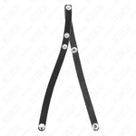 Kink - Anillo de Cuero para Pene con Cierre a Presión 39 x 1 cm