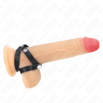Kink - Anillo de Cuero para Pene con Cierre a Presión 39 x 1 cm