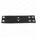 Kink - Anel de Couro Para Pénis Com Fecho de Pressão 18 X 5 cm