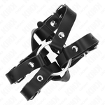 Kink Anel para Pênis Com Várias Tiras Ajustáveis