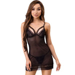 Livco Corsetti Fashion Melisenda Cf 1709 Bata de Baño + Camiseta + Tanga Negro S
