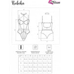 Livco Corsetti Fashion Melisenda Cf 1709 Bata de Baño + Camiseta + Tanga Negro S