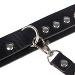 Subblime 953690 Esposas con Cinturón de Bondage Negro Talla Única