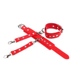 Subblime 953706 Algemas Com Cinto Bondage Vermelho Tamanho Único