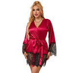 Subblime 953812 Pijama elegante de encaje + tanga rojo S/M