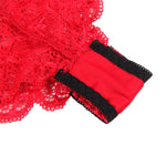 Subblime 953904 Camisola de Seda e Renda + Calcinha Vermelha L/xl