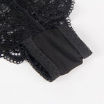 Subblime 953911 Camisola de Seda e Renda + Calcinha Preta S/m