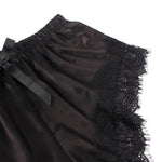 Subblime 953935 Camisola de Seda Casual + Bragas de Encaje Negro S/m
