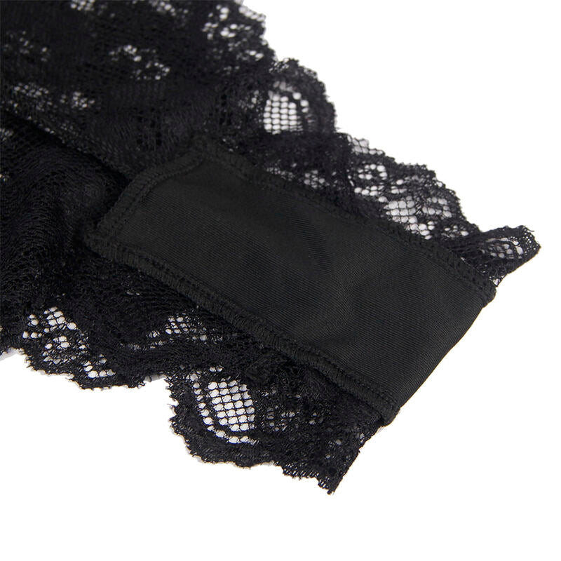 Subblime 930806 Body Sexy Con Volantes Negro S/m