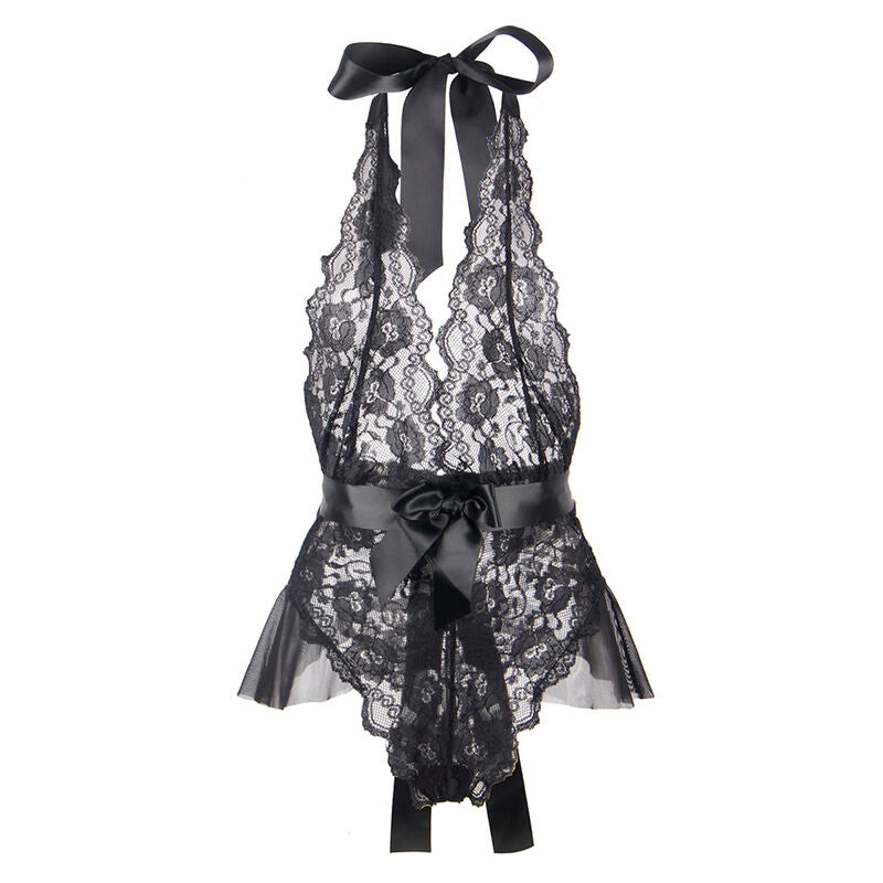 Subblime 930806 Body Sexy Con Volantes Negro S/m