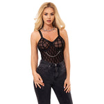 Subblime 9542277 Body Com Correntes + Cinto-liga Preto L/xl