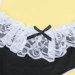 Subblime 954307 Fantasia de Empregada Sexy Preto/branco S/m