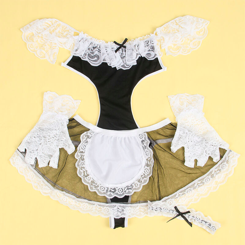 Subblime 954307 Fantasia de Empregada Sexy Preto/branco S/m
