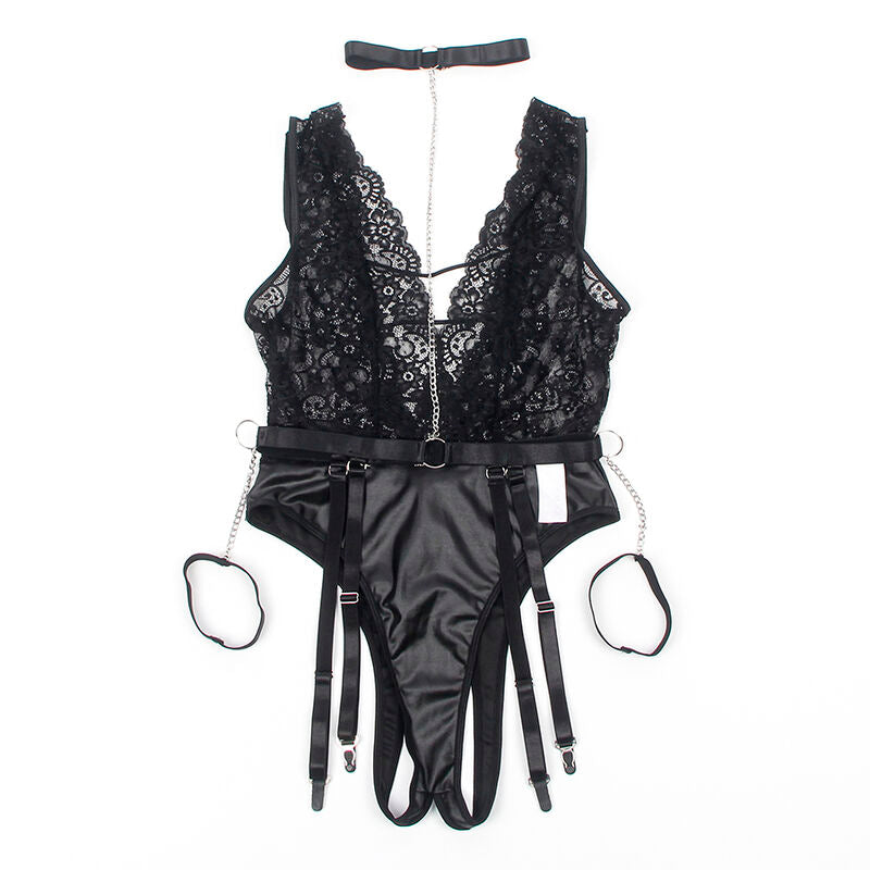 Subblime 954390 Body Sexy Con Liguero Negro L/XL