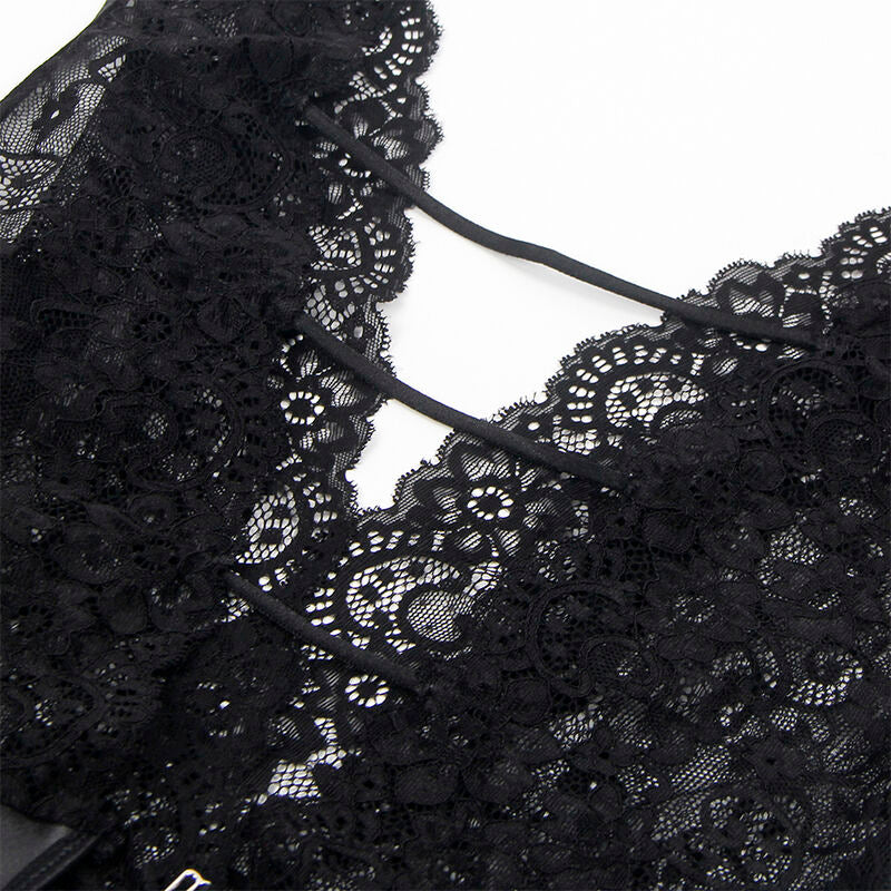 Subblime 954390 Body Sexy Con Liguero Negro L/XL