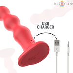 Intense Cody Vibrador Com Ventosa Vermelho Controle Remoto