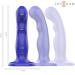 Vibrador Intenso Shorty con Ventosa Azul Control Remoto