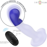 Vibrador Intenso Shorty con Ventosa Azul Control Remoto