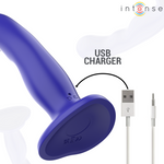 Vibrador Intenso Shorty con Ventosa Azul Control Remoto