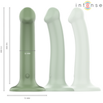 Intense Becca Vibrador Com Ventosa 10 Vibrações Verde Controle Remoto