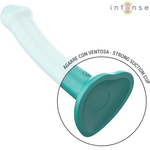 Intense Katie Vibrador Com Ventosa 10 Vibrações Azul Controle Remoto