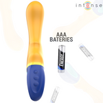 Intense Shaggy Vibrador G-spot Amarelo