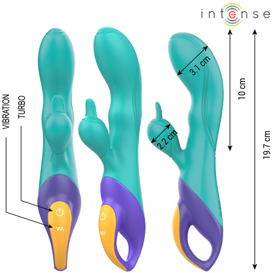 Intense - Fred Rabbit Vibrador Azul