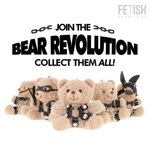 Fetish Sumisa - Bongos de Osito de Peluche BDSM Modelo 4