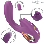 Intense Lali Multifuncional Vibrador G-spot Tapping & Thrust & Vibration Roxo