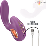 Intense Lali Multifuncional Vibrador G-spot Tapping & Thrust & Vibration Roxo