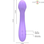 Intenso Vibrador Becky Calentable 19 Cm 7 Vibraciones Morado