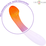 Intenso Vibrador Becky Calentable 19 Cm 7 Vibraciones Morado