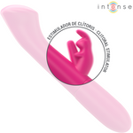 Intense Julieta Rabbit Vibrador 18,6 Cm 10 Vibrações Rosa