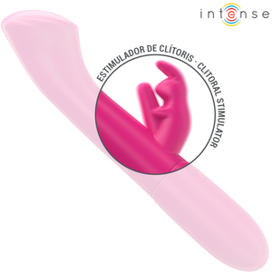 Intense - Julieta Rabbit Vibrador 18,6 cm 10 Vibrações Rosa