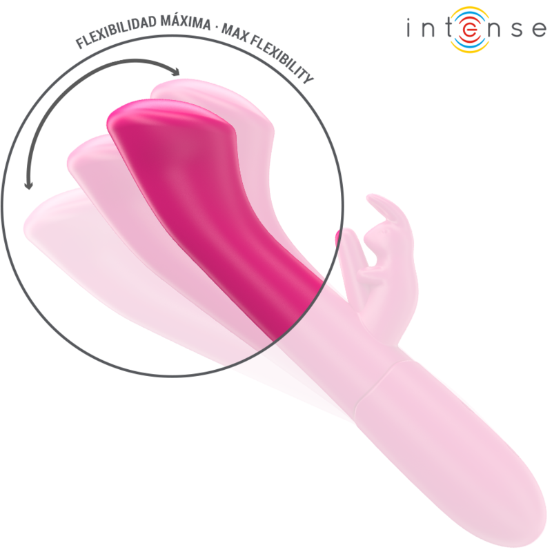 Intense Julieta Rabbit Vibrador 18,6 Cm 10 Vibrações Rosa