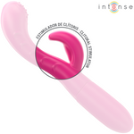 Intense Amara Vibrador Com Língua Estimulante 10 Vibrações Rosa