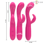 Intense - Amara Vibrador com Língua Estimulante 10 Vibrações Rosa