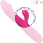 Intense - Ivy Vibrador Flexível 10 Vibrações com Língua Estimulante Rosa
