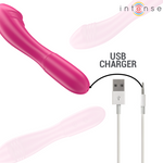 Vibrador Intense Belinda 19 cm Flexible 10 Vibraciones Rosa