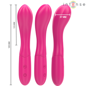 Intense - Lisette Vibrador 19 cm Flexível 10 Vibrações Rosa