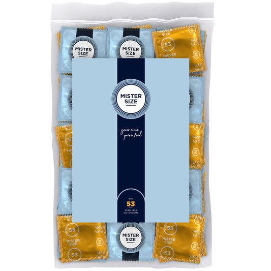 Mister Size Preservativo Tamanho M 53 Mm (100 Unidades)