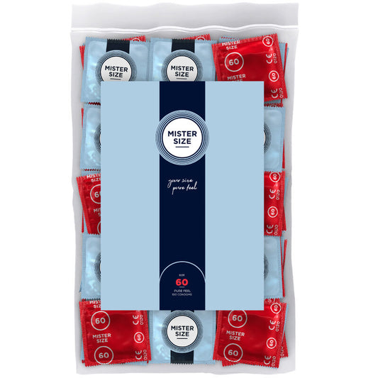 Mister Size Preservativo Tamanho Xl 60 Mm (100 Unidades)
